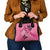 Polynesia Breast Cancer Awareness Month Shoulder Handbag Pink Ribbon Mix Butterflies
