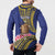 Personalised Tokelau Tokehega Day Button Sweatshirt Tokelauan Tatau Flag Color - Polynesian Pride