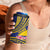 Personalised Tokelau Tokehega Day 4 in 1 Can Cooler Tumbler Tokelauan Tatau Flag Color - Polynesian Pride
