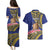 Personalised Tokelau Tokehega Day Couples Matching Puletasi and Hawaiian Shirt Tokelauan Tatau Flag Color - Polynesian Pride