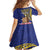 Personalised Tokelau Tokehega Day Family Matching Off Shoulder Maxi Dress and Hawaiian Shirt Tokelauan Tatau Flag Color - Polynesian Pride