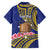 Personalised Tokelau Tokehega Day Family Matching Summer Maxi Dress and Hawaiian Shirt Tokelauan Tatau Flag Color - Polynesian Pride