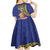 Personalised Tokelau Tokehega Day Kid Short Sleeve Dress Tokelauan Tatau Flag Color - Polynesian Pride