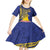 Personalised Tokelau Tokehega Day Kid Short Sleeve Dress Tokelauan Tatau Flag Color - Polynesian Pride