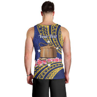 Personalised Tokelau Tokehega Day Men Tank Top Tokelauan Tatau Flag Color - Polynesian Pride