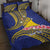 Personalised Tokelau Tokehega Day Quilt Bed Set Tokelauan Tatau Flag Color - Polynesian Pride