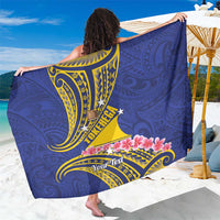 Personalised Tokelau Tokehega Day Sarong Tokelauan Tatau Flag Color - Polynesian Pride