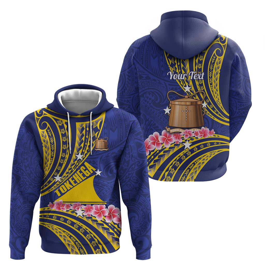 Personalised Tokelau Tokehega Day Zip Hoodie Tokelauan Tatau Flag Color - Polynesian Pride