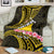 Personalised Tokelau Tokehega Day Blanket Tokelauan Tatau Black Color - Polynesian Pride