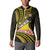 Personalised Tokelau Tokehega Day Button Sweatshirt Tokelauan Tatau Black Color - Polynesian Pride