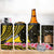 Personalised Tokelau Tokehega Day 4 in 1 Can Cooler Tumbler Tokelauan Tatau Black Color - Polynesian Pride