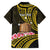 Personalised Tokelau Tokehega Day Family Matching Long Sleeve Bodycon Dress and Hawaiian Shirt Tokelauan Tatau Black Color - Polynesian Pride