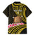 Personalised Tokelau Tokehega Day Family Matching Mermaid Dress and Hawaiian Shirt Tokelauan Tatau Black Color - Polynesian Pride