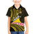 Personalised Tokelau Tokehega Day Family Matching Mermaid Dress and Hawaiian Shirt Tokelauan Tatau Black Color - Polynesian Pride