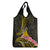 Personalised Tokelau Tokehega Day Grocery Bag Tokelauan Tatau Black Color - Polynesian Pride