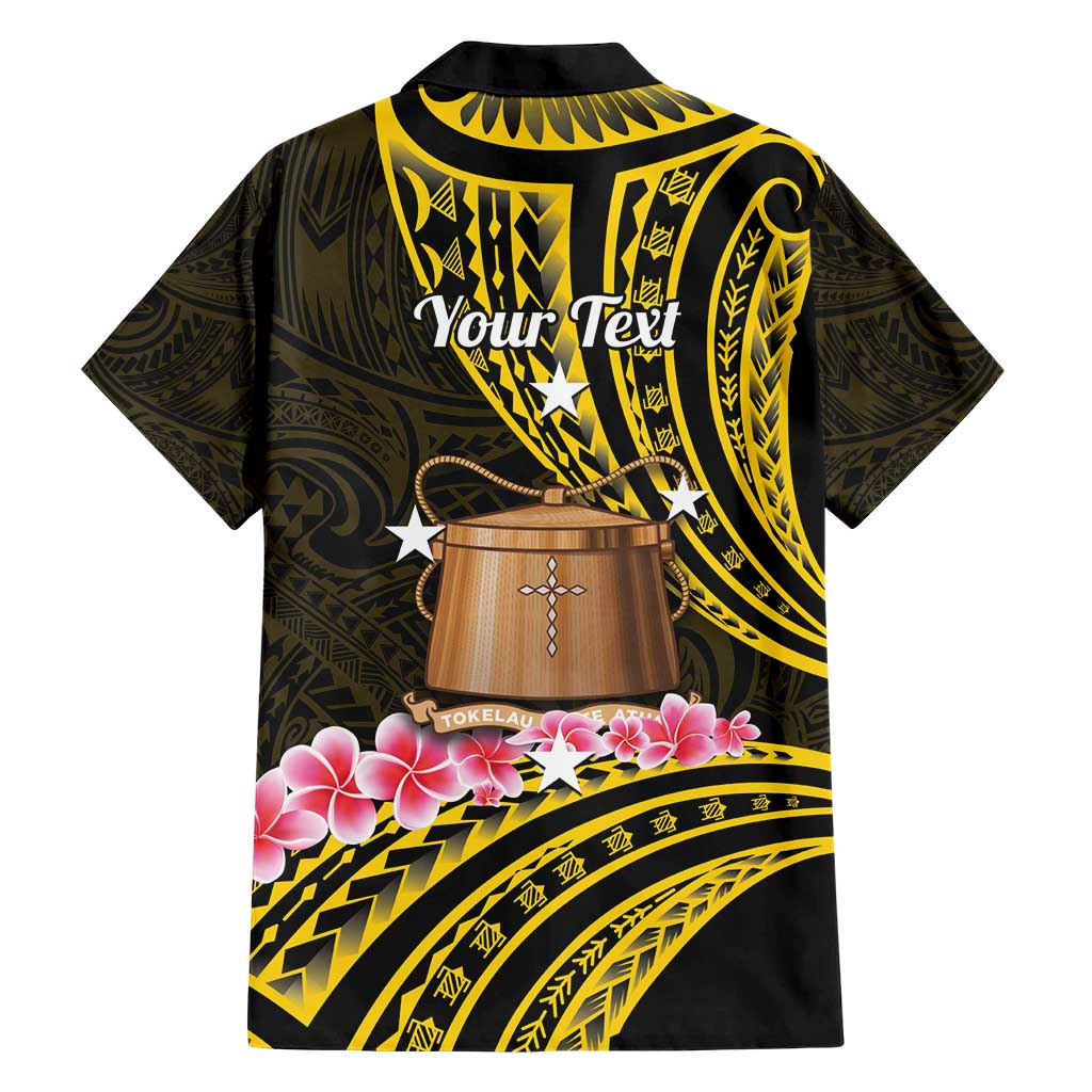 Personalised Tokelau Tokehega Day Hawaiian Shirt Tokelauan Tatau Black Color - Polynesian Pride