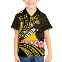 Personalised Tokelau Tokehega Day Hawaiian Shirt Tokelauan Tatau Black Color - Polynesian Pride