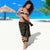 Personalised Tokelau Tokehega Day Sarong Tokelauan Tatau Black Color - Polynesian Pride