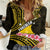 Personalised Tokelau Tokehega Day Women Casual Shirt Tokelauan Tatau Black Color - Polynesian Pride
