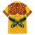 Personalised Tufi Tapa and Tattoo Festival Family Matching Short Sleeve Bodycon Dress and Hawaiian Shirt PNG Oro Butterfly Tapa Pattern - Polynesian Pride