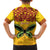 Personalised Tufi Tapa and Tattoo Festival Family Matching Tank Maxi Dress and Hawaiian Shirt PNG Oro Butterfly Tapa Pattern - Polynesian Pride