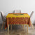 Personalised Tufi Tapa and Tattoo Festival Tablecloth PNG Oro Butterfly Tapa Pattern - Polynesian Pride