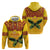 Personalised Tufi Tapa and Tattoo Festival Zip Hoodie PNG Oro Butterfly Tapa Pattern - Polynesian Pride