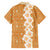 Personalised Tufi Tapa and Tattoo Festival Family Matching Short Sleeve Bodycon Dress and Hawaiian Shirt Oro Tapa Cloth With Plumeria - Polynesian Pride