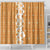 Personalised Tufi Tapa and Tattoo Festival Shower Curtain Oro Tapa Cloth With Plumeria - Polynesian Pride
