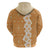 Personalised Tufi Tapa and Tattoo Festival Zip Hoodie Oro Tapa Cloth With Plumeria - Polynesian Pride