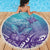 Polynesia Suicide Prevention Month Beach Blanket Butterfly Purple And Teal Ribbon Tomorrow Needs You