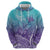 Polynesia Suicide Prevention Month Hoodie Butterfly Purple And Teal Ribbon Tomorrow Needs You