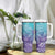 Polynesia Suicide Prevention Month Tumbler With Handle Butterfly Purple And Teal Ribbon Tomorrow Needs You