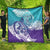 Personalised New Zealand Suicide Prevention Month Quilt You Matter NZ Fern With Maori Koru Lizard