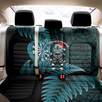 New Zealand Darts Christmas Back Car Seat Cover Maori Fern Merry Dartsmas - Polynesian Pride