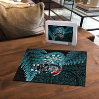 New Zealand Darts Christmas Puzzle Maori Fern Merry Dartsmas - Polynesian Pride