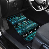 New Zealand Darts Christmas Car Mats Merry Xmas Aotearoa Maori Paua Shell - Polynesian Pride