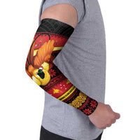 Papua New Guinea Christmas Arm Sleeves Bikpela hamamas blong dispela Krismas - Polynesian Pride