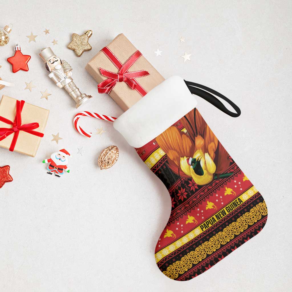 Papua New Guinea Christmas Stocking Bikpela hamamas blong dispela Krismas - Polynesian Pride