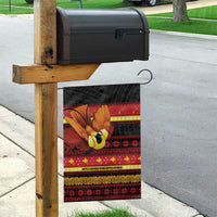 Papua New Guinea Christmas Garden Flag Bikpela hamamas blong dispela Krismas - Polynesian Pride