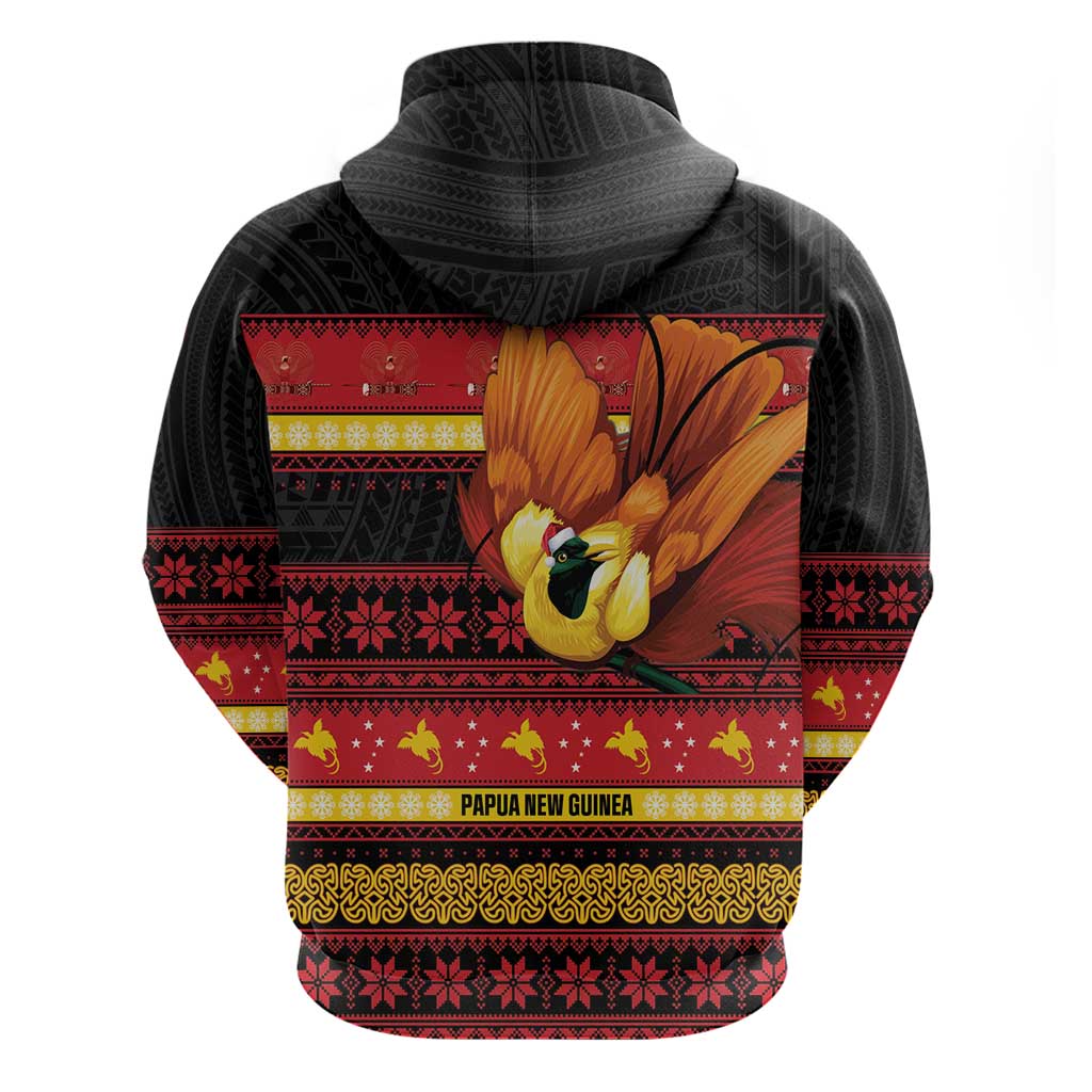 Papua New Guinea Christmas Hoodie Bikpela hamamas blong dispela Krismas - Polynesian Pride