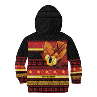 Papua New Guinea Christmas Kid Hoodie Bikpela hamamas blong dispela Krismas - Polynesian Pride