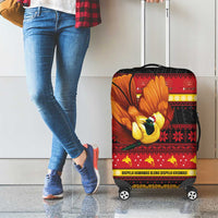 Papua New Guinea Christmas Luggage Cover Bikpela hamamas blong dispela Krismas - Polynesian Pride