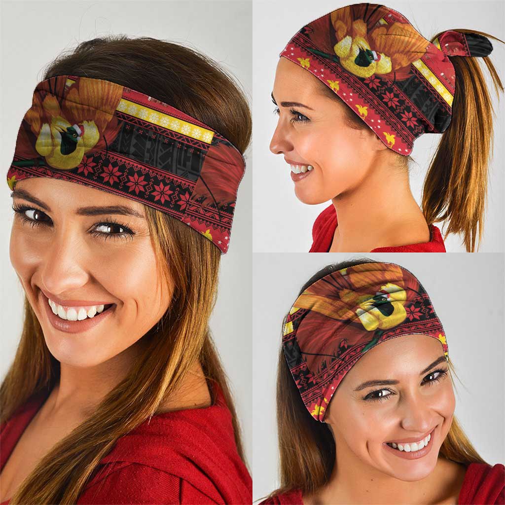 Papua New Guinea Christmas Neck Gaiter Bikpela hamamas blong dispela Krismas - Polynesian Pride
