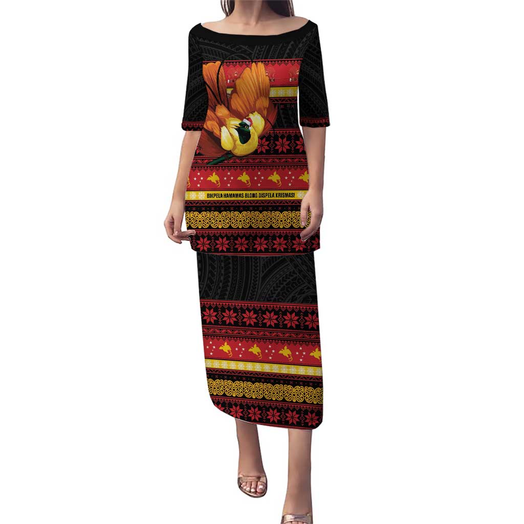 Papua New Guinea Christmas Puletasi Bikpela hamamas blong dispela Krismas - Polynesian Pride