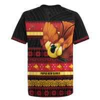 Papua New Guinea Christmas Rugby Jersey Bikpela hamamas blong dispela Krismas - Polynesian Pride
