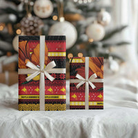 Papua New Guinea Christmas Wrapping Paper Bikpela hamamas blong dispela Krismas - Polynesian Pride