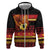 Papua New Guinea Christmas Zip Hoodie Bikpela hamamas blong dispela Krismas - Polynesian Pride