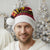 Vanuatu Christmas Santa Hat Joyeux Noel Surfing Santa With Boar Tusk - Polynesian Pride