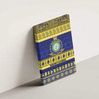 Niue Christmas Canvas Wall Art Monuina e Kilisimasi Hiapo Motifs - Polynesian Pride